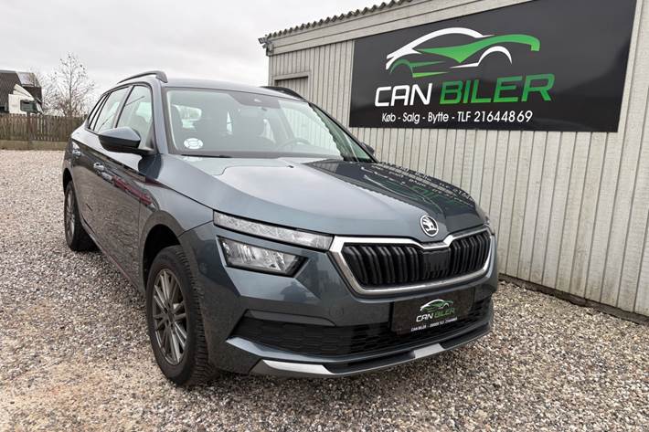 Grå Skoda Kamiq fra 2021