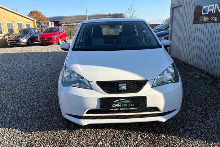 Hvid Seat Mii fra 2015