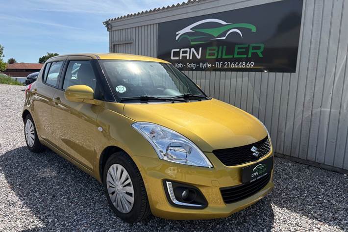 Gul Suzuki Swift fra 2014