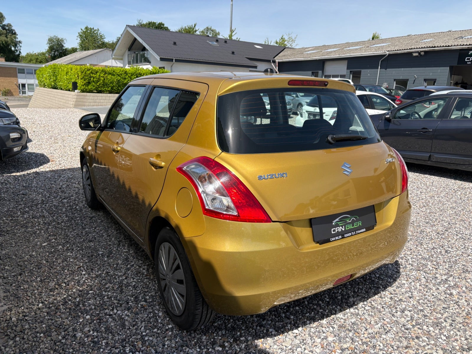 Gul Suzuki Swift fra 2014