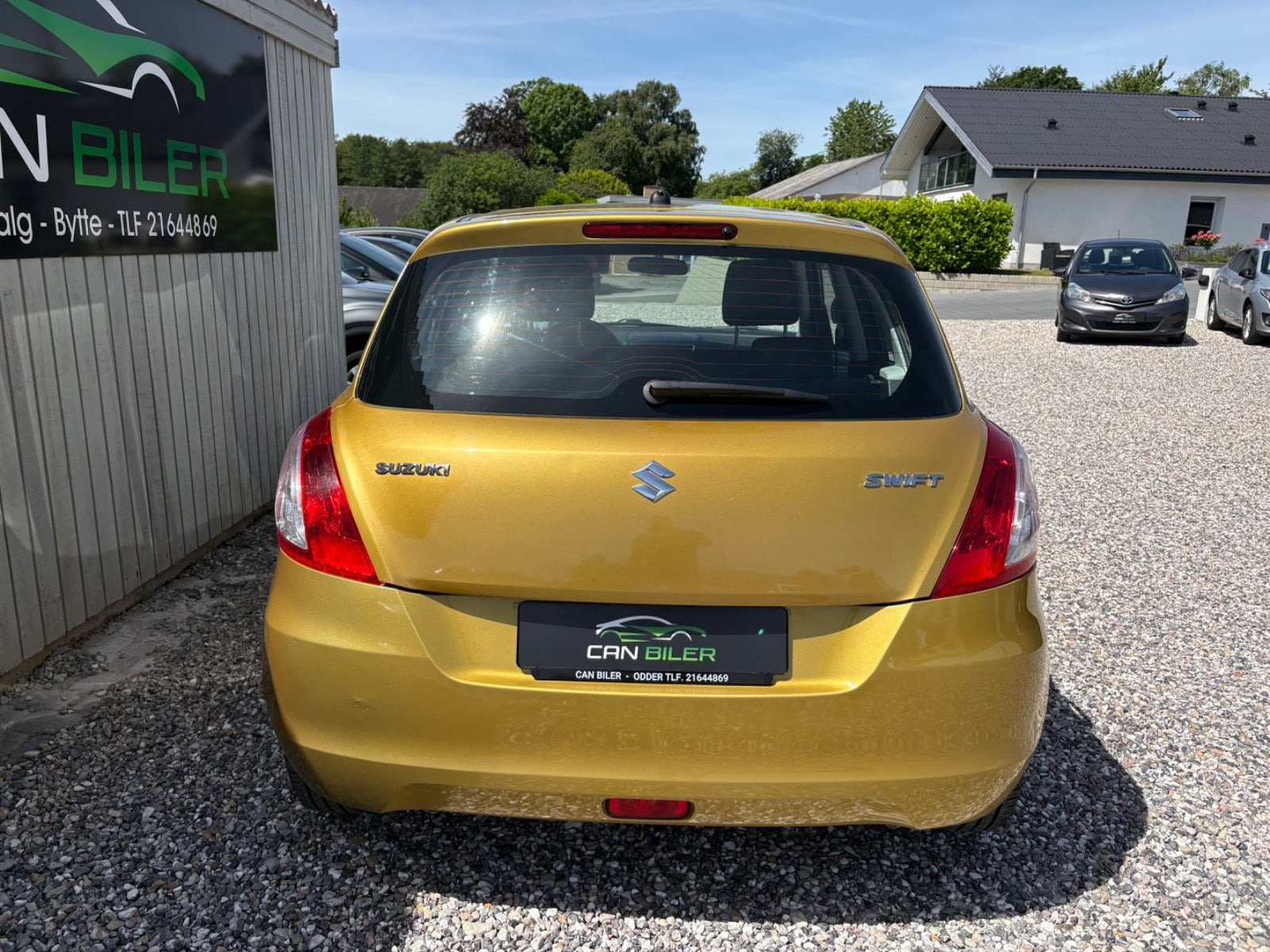 Gul Suzuki Swift fra 2014