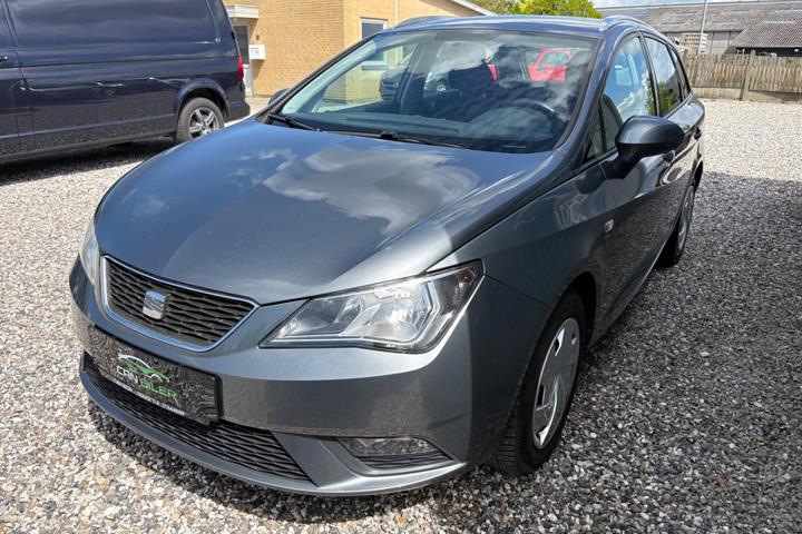 Grå Seat Ibiza fra 2013