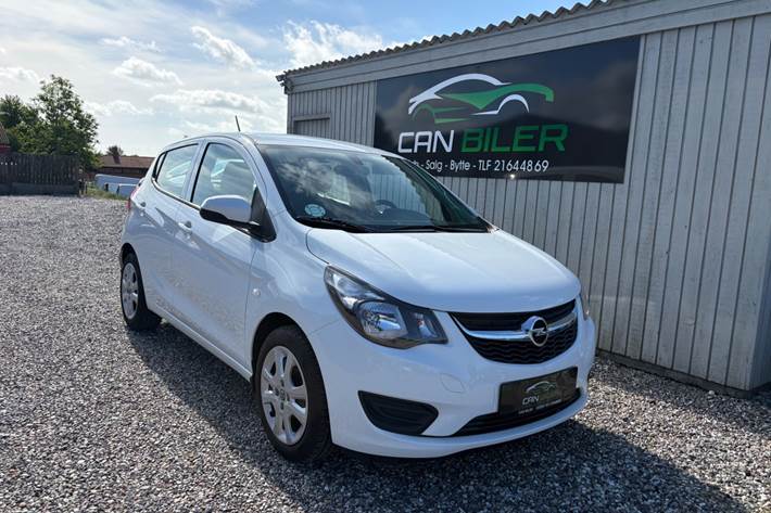 Hvid Opel Karl fra 2017