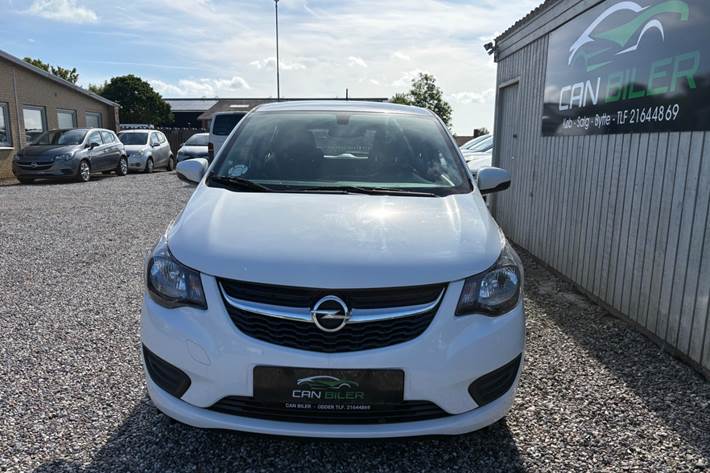 Hvid Opel Karl fra 2017