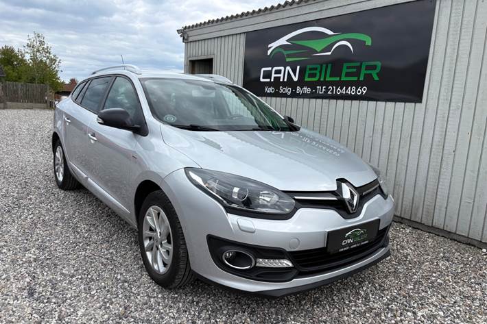 Sølv Renault Megane III fra 2016