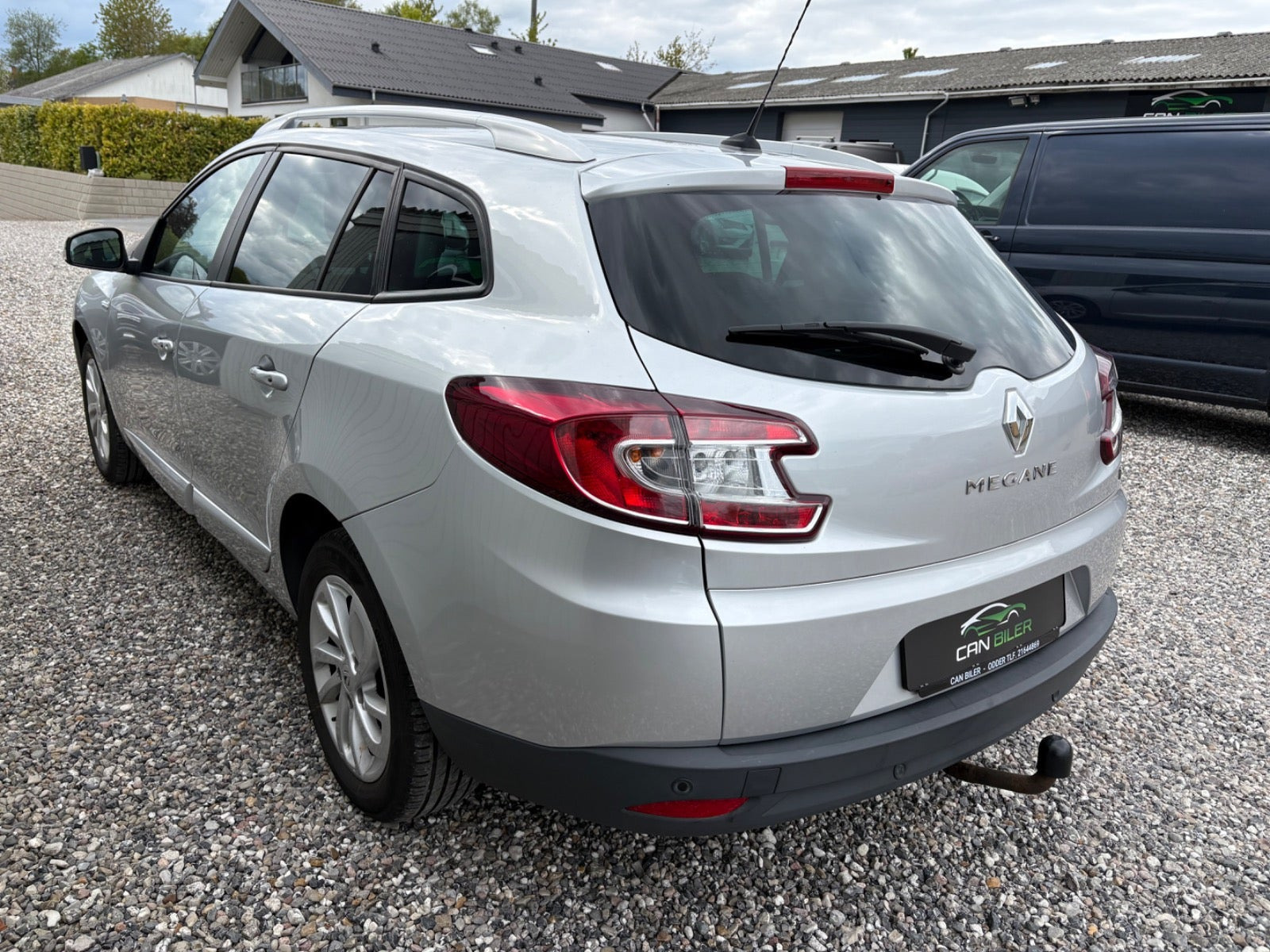 Sølv Renault Megane III fra 2016