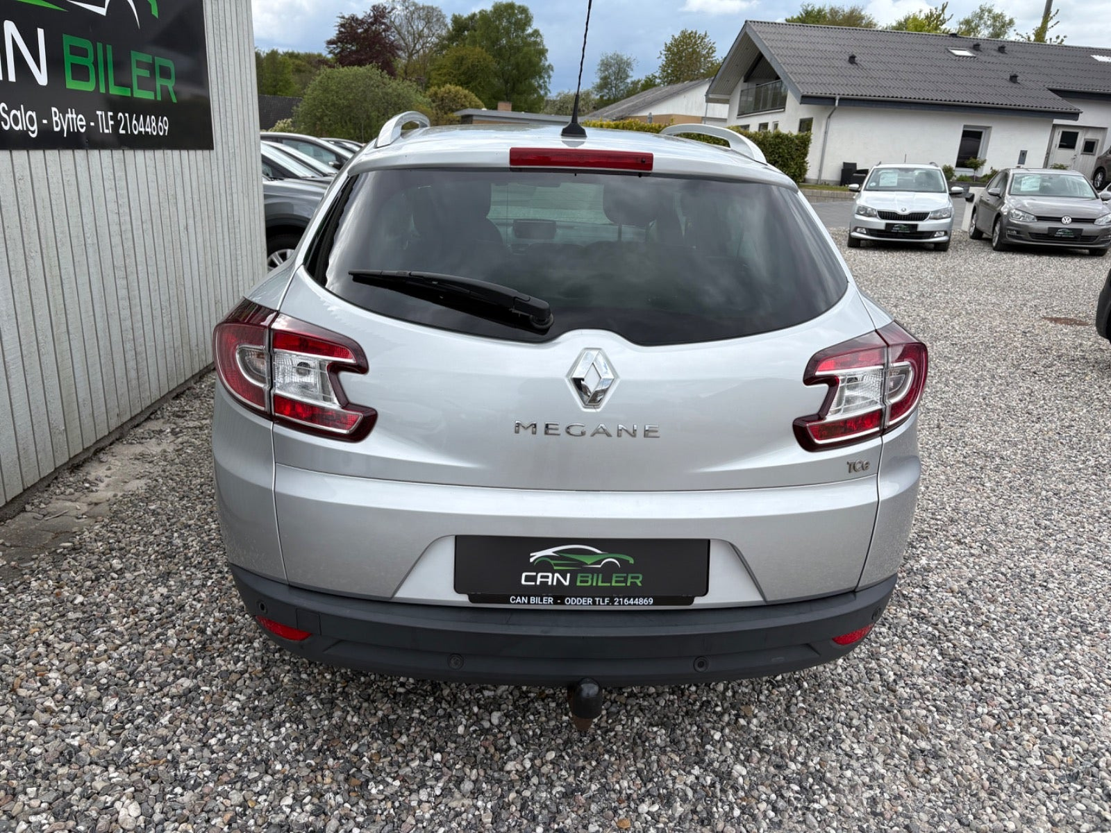 Sølv Renault Megane III fra 2016