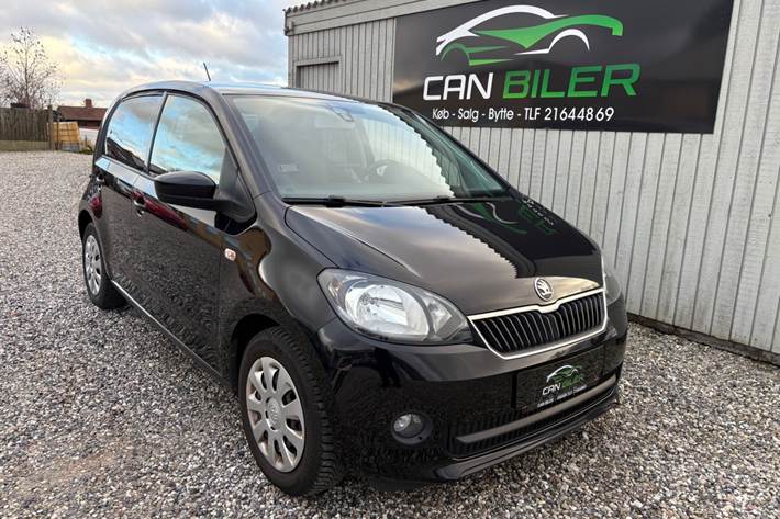 Sort Skoda Citigo fra 2014