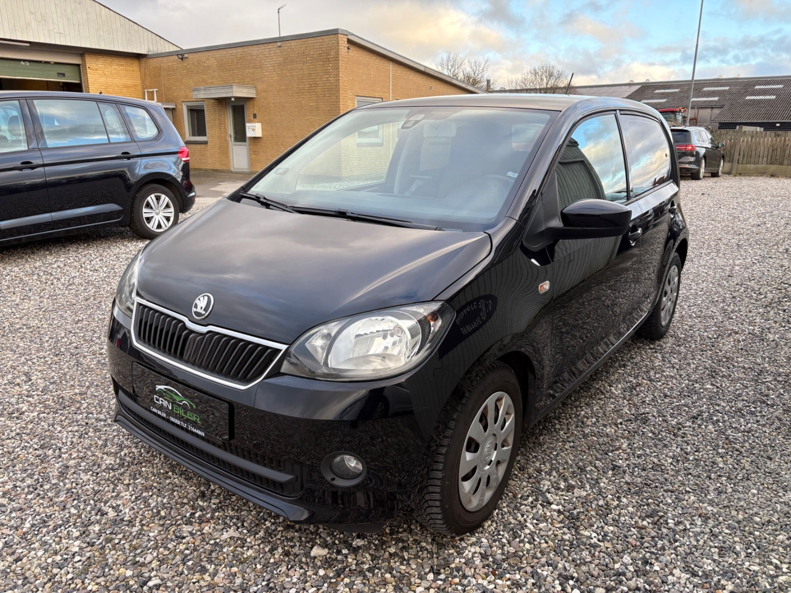 Sort Skoda Citigo fra 2014