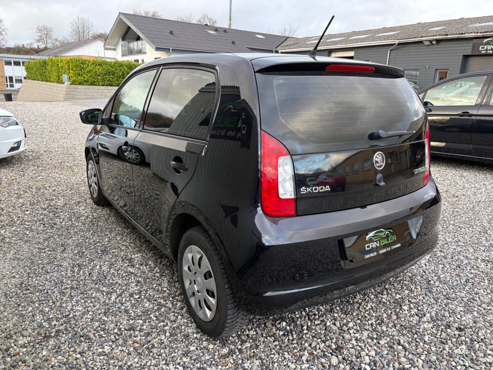 Sort Skoda Citigo fra 2014