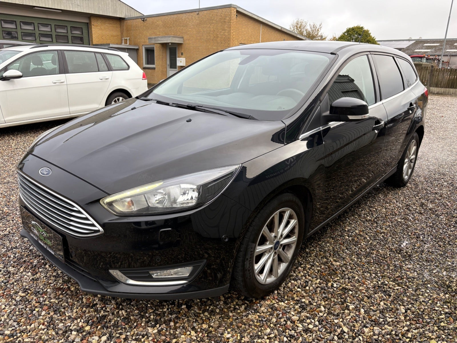 Sort Ford Focus fra 2018
