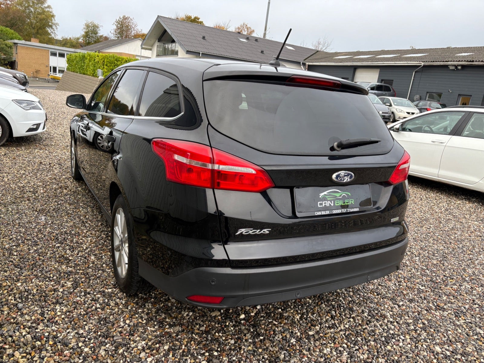 Sort Ford Focus fra 2018