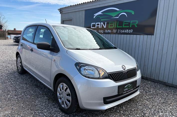 Sølv Skoda Citigo fra 2016