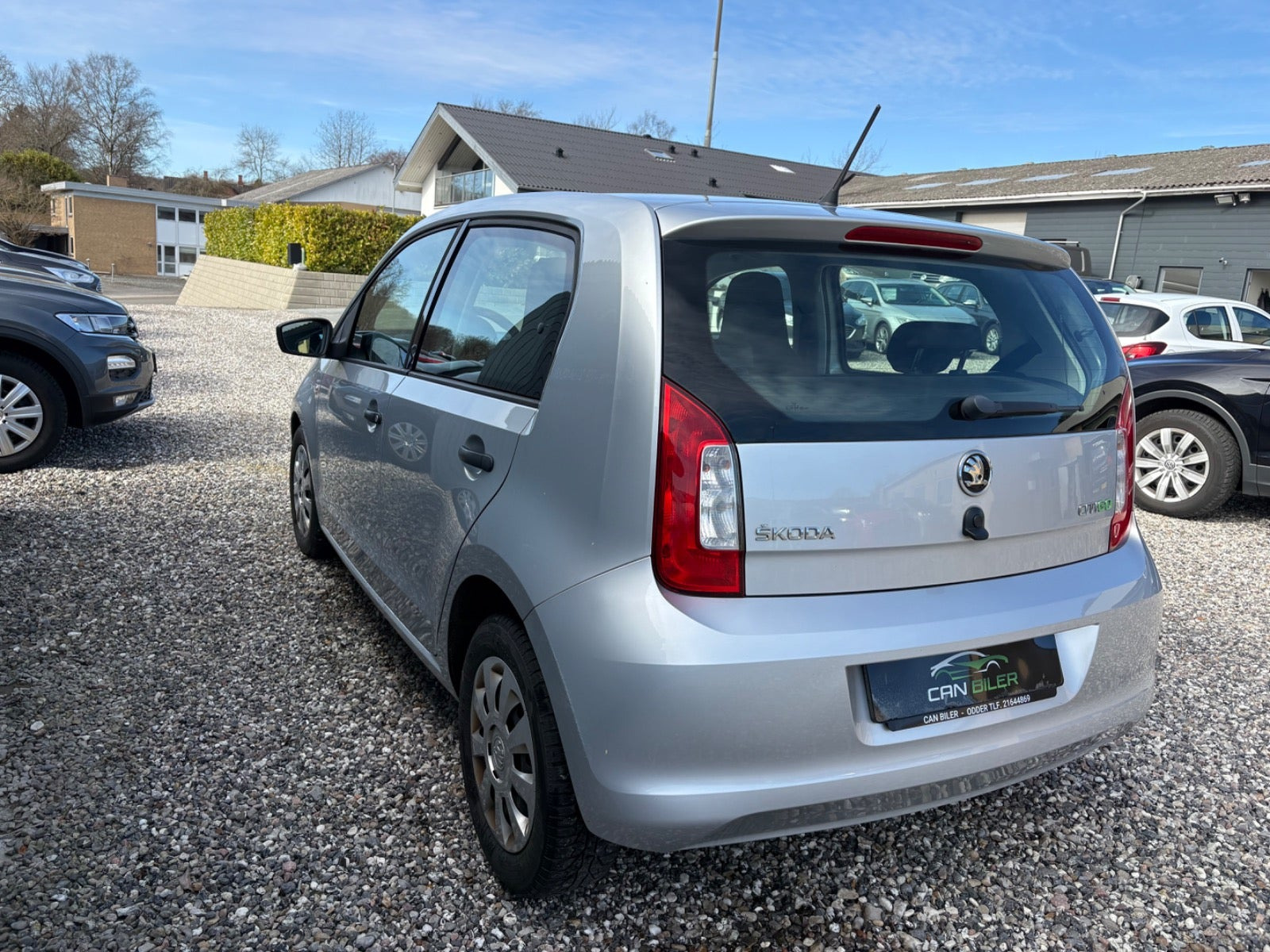 Sølv Skoda Citigo fra 2016