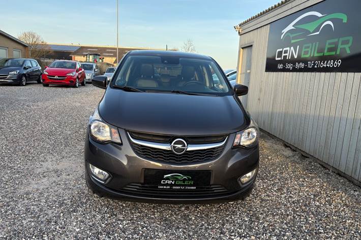 Grå Opel Karl fra 2016