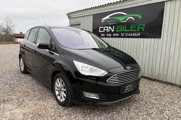 Sort Ford C-MAX fra 2018 set udefra
