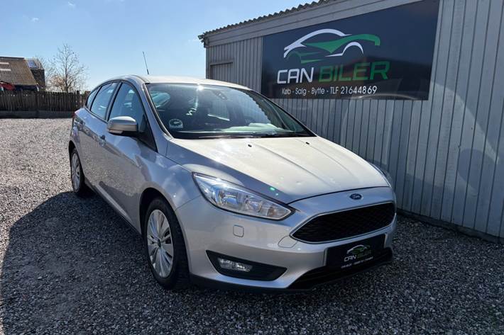 Sølv Ford Focus fra 2017
