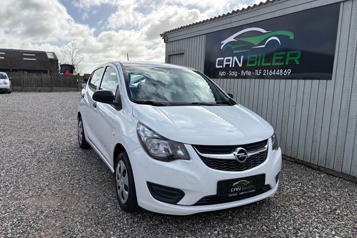 Hvid Opel Karl fra 2016