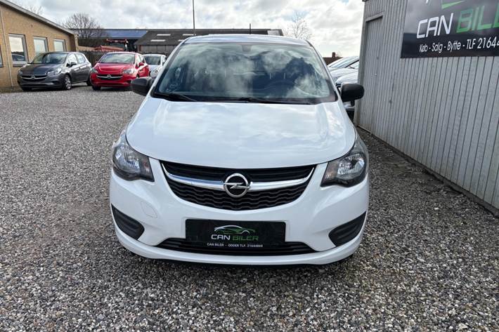Hvid Opel Karl fra 2016