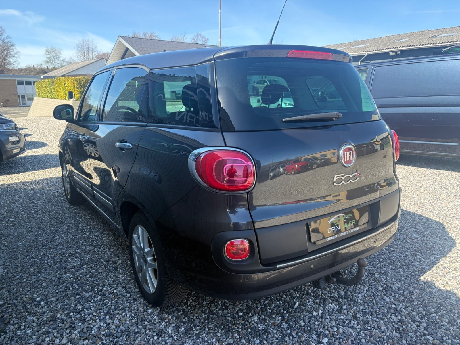 Grå Fiat 500L Living fra 2015