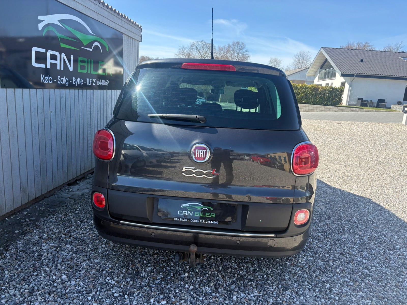Grå Fiat 500L Living fra 2015