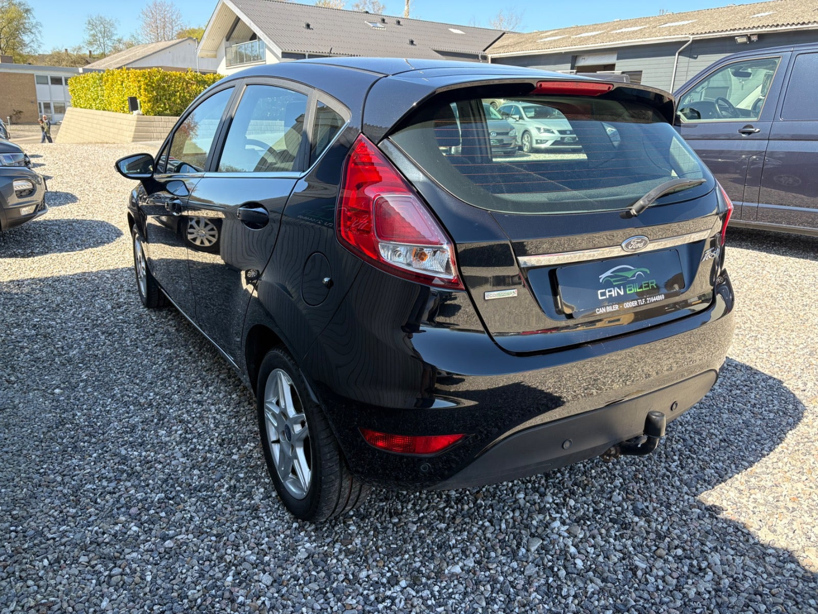 Sort Ford Fiesta fra 2014