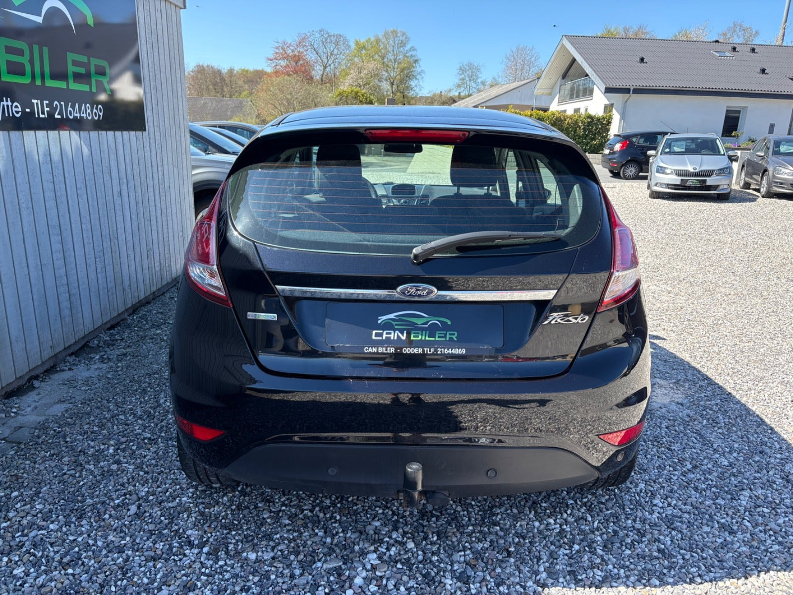 Sort Ford Fiesta fra 2014