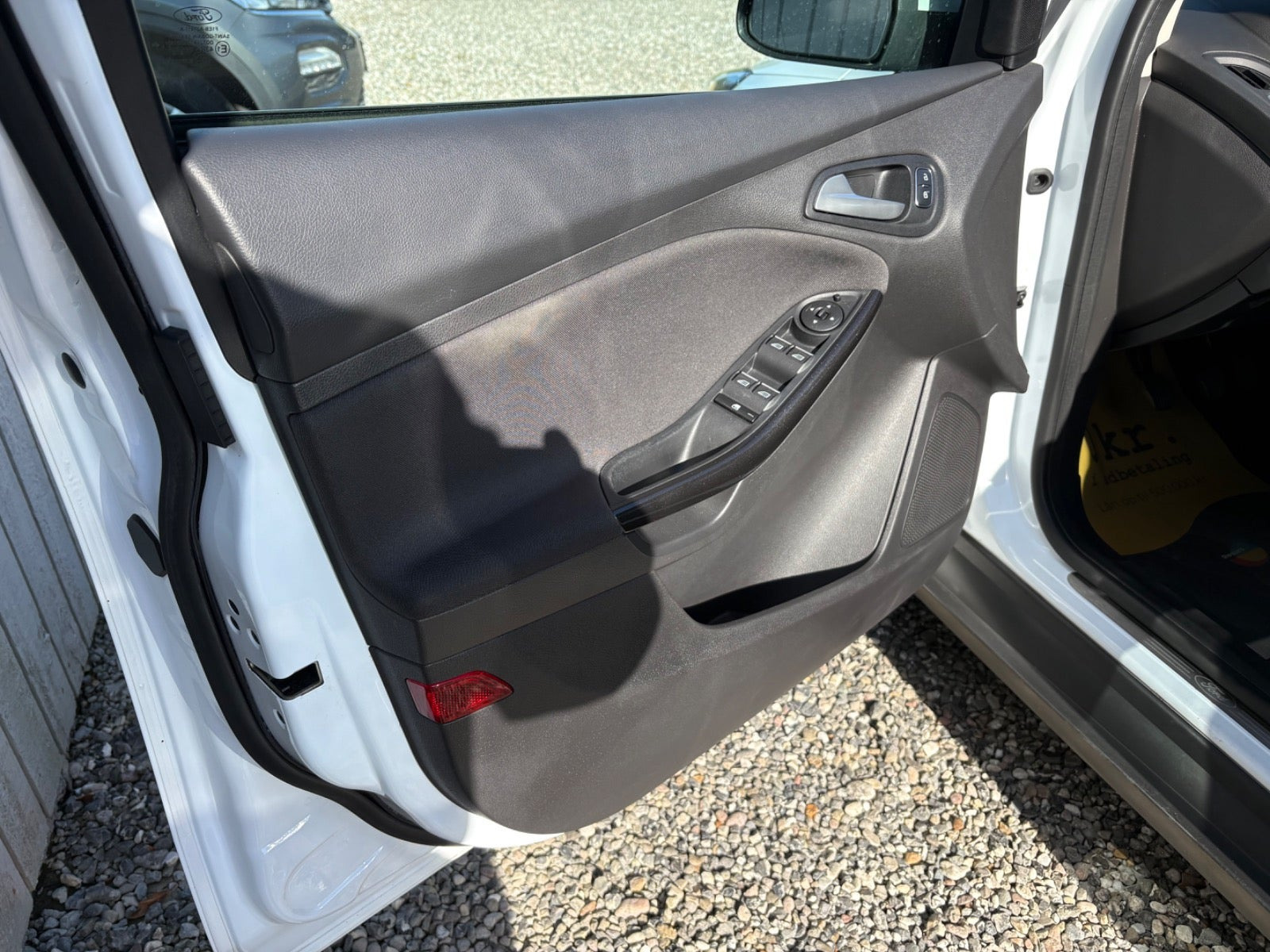 Hvid Ford Focus fra 2016