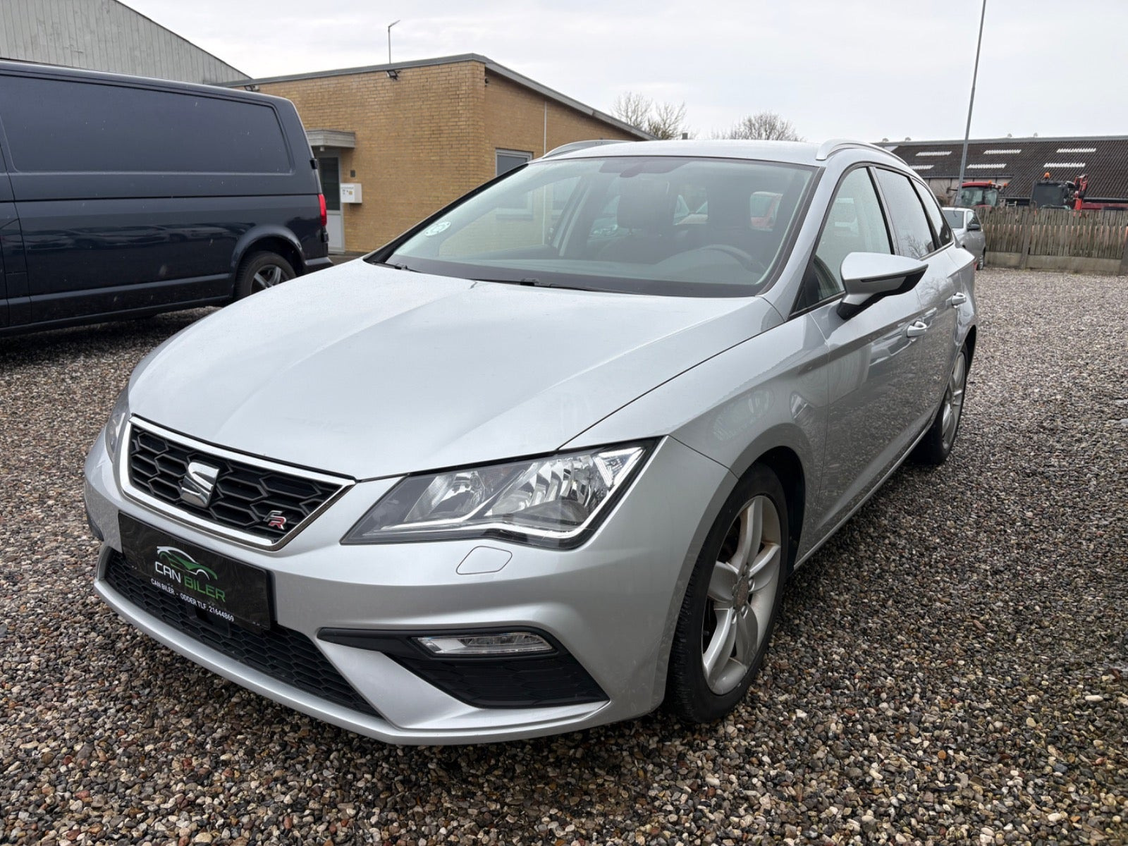 Sølv Seat Leon fra 2017