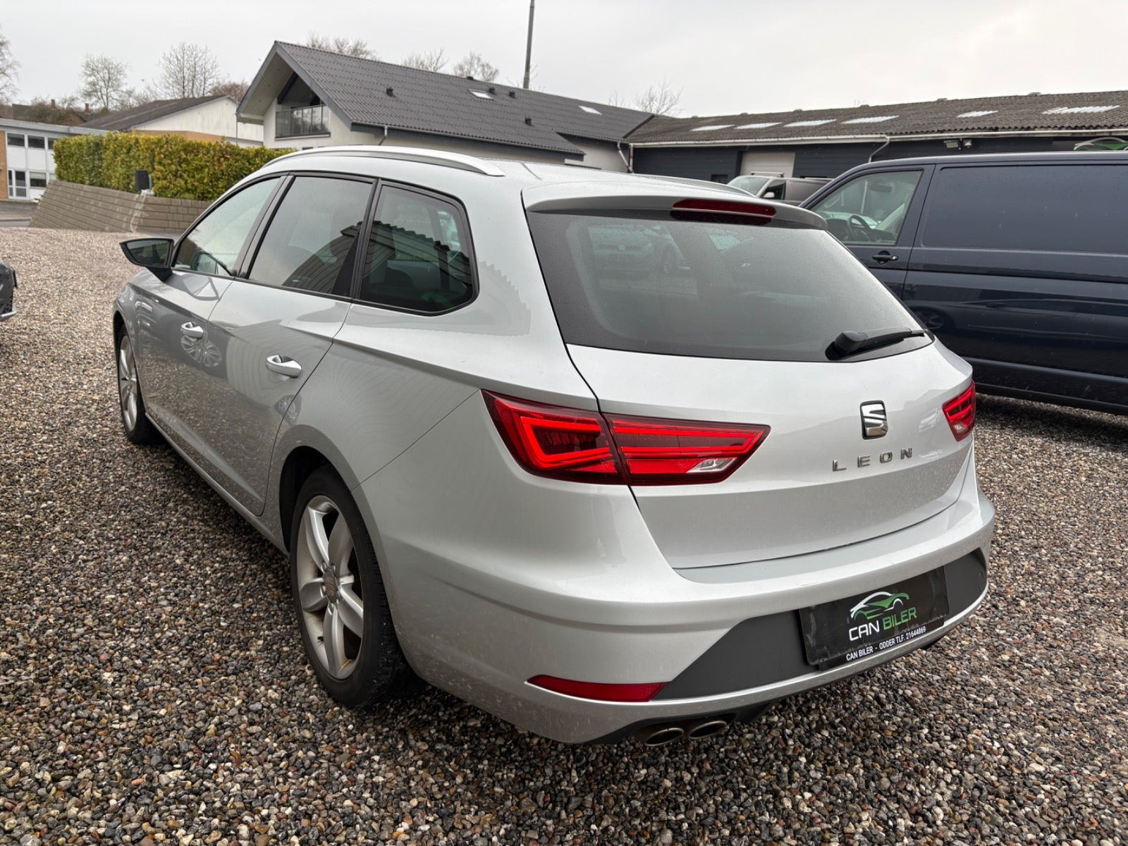 Sølv Seat Leon fra 2017