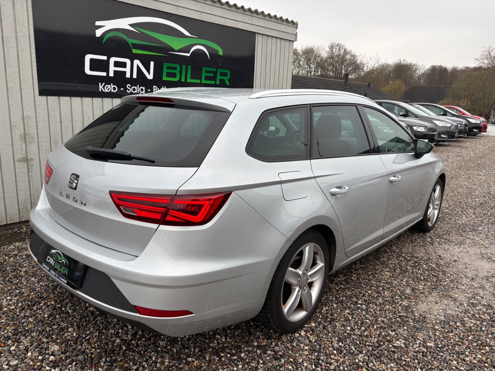 Sølv Seat Leon fra 2017