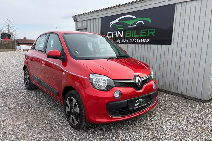Rød Renault Twingo fra 2015