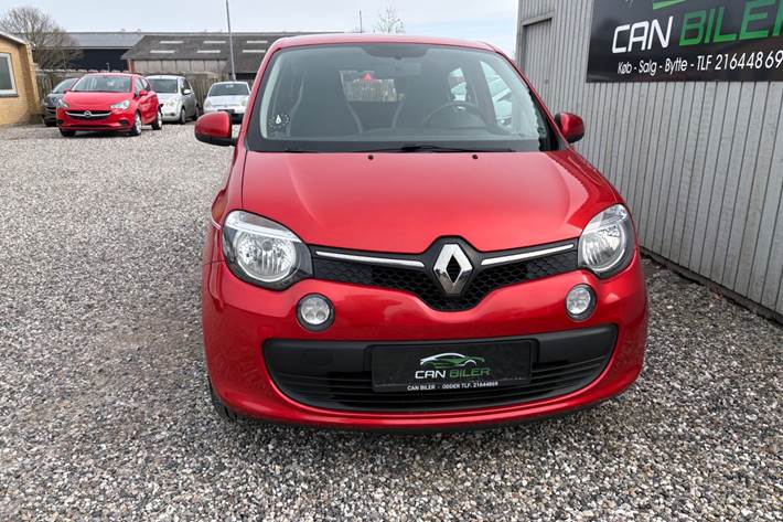 Rød Renault Twingo fra 2015
