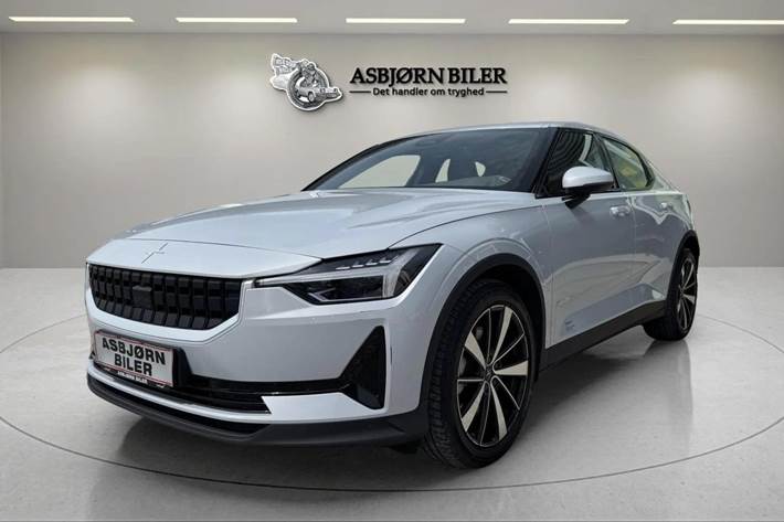 Hvid Polestar 2 fra 2023