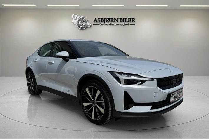 Hvid Polestar 2 fra 2023