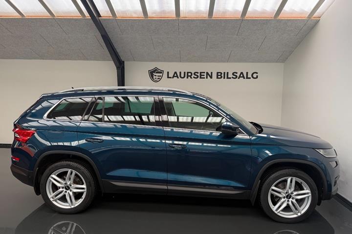 Blå Skoda Kodiaq fra 2018