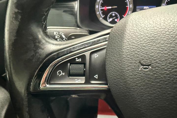 Blå Skoda Kodiaq fra 2018