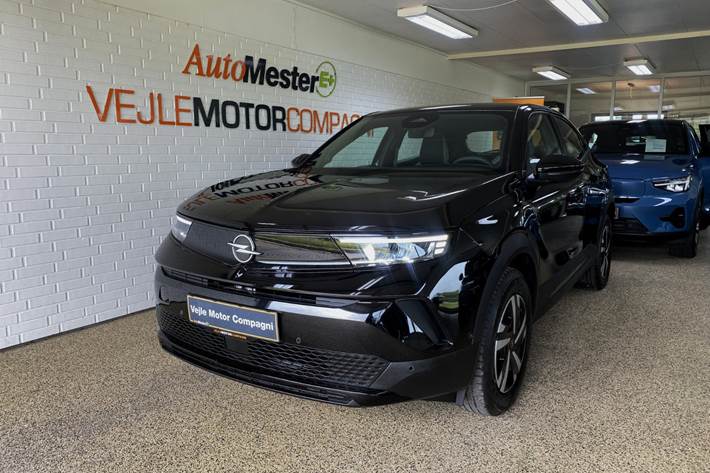 Sort Opel Mokka-e fra 2025