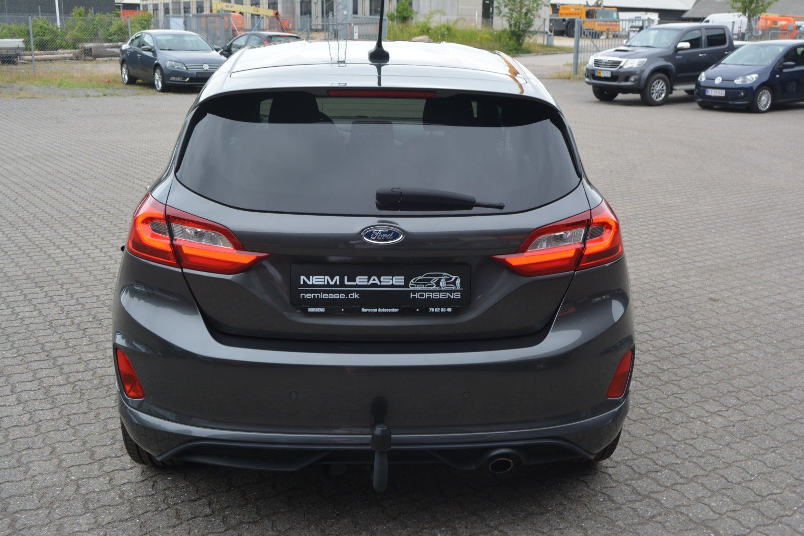 Grå Ford Fiesta fra 2020