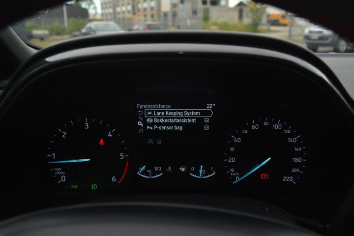 Grå Ford Fiesta fra 2020