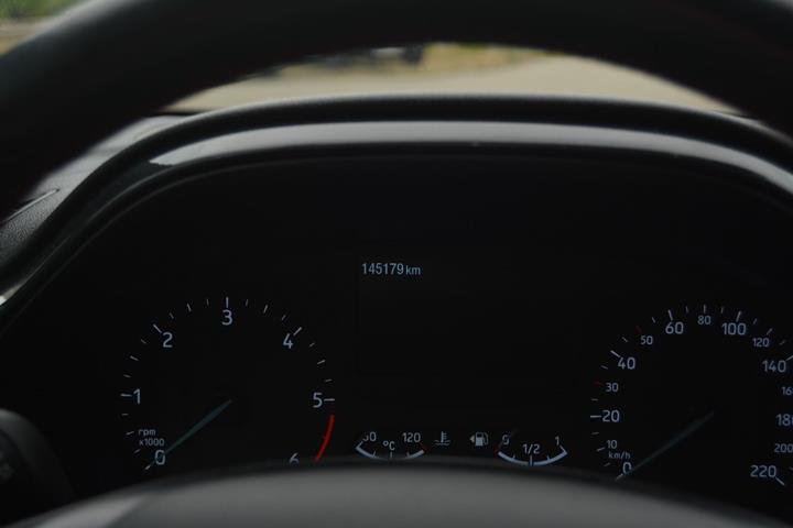 Grå Ford Fiesta fra 2020