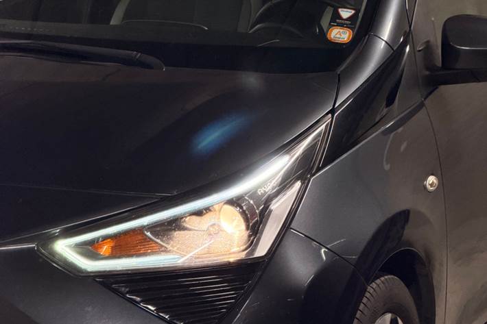 Sort Toyota Aygo fra 2020