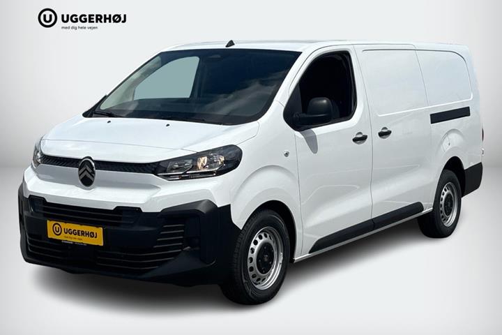 Hvid Citroën Jumpy fra 2026 set udefra