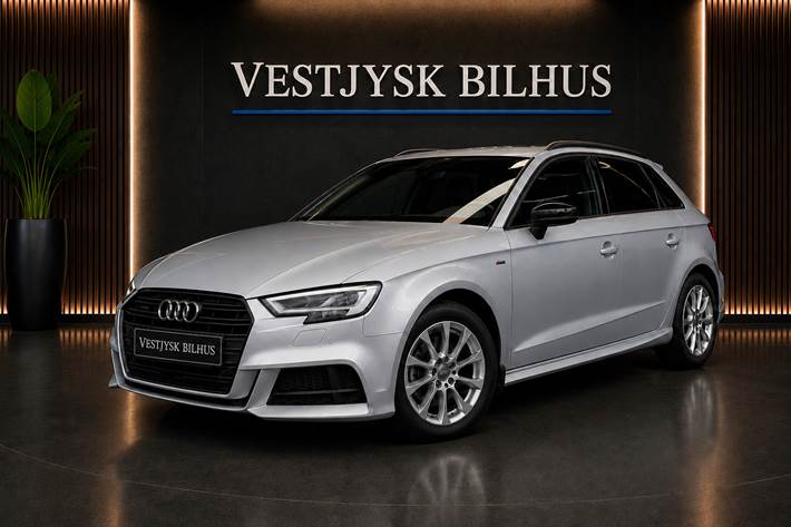 Sølv Audi A3 fra 2020