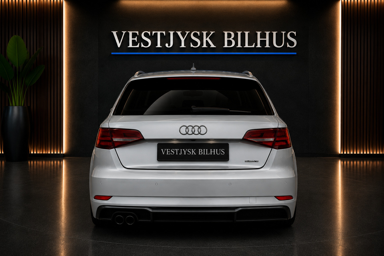 Sølv Audi A3 fra 2020