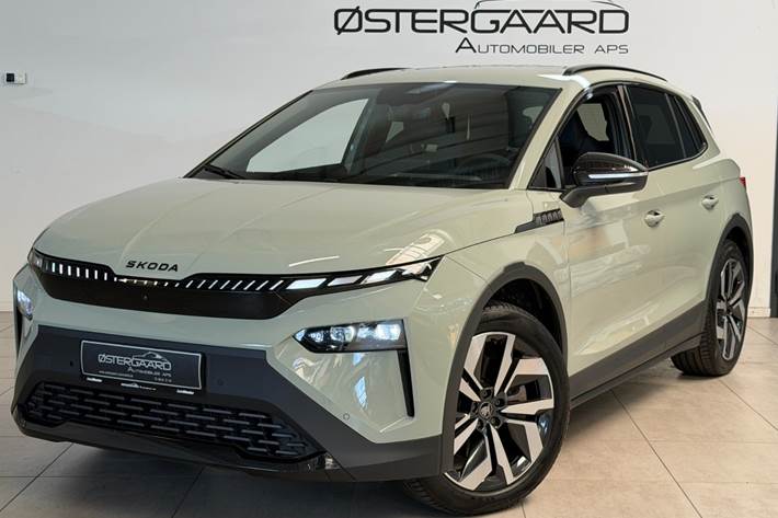 Grøn Skoda Elroq fra 2026