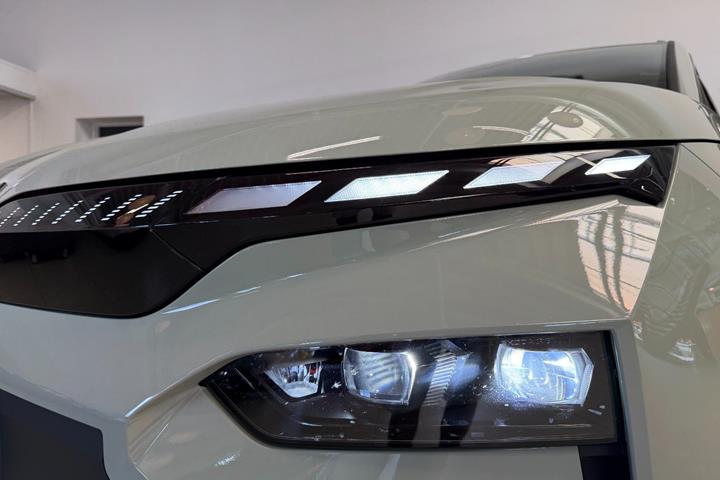 Grøn Skoda Elroq fra 2026