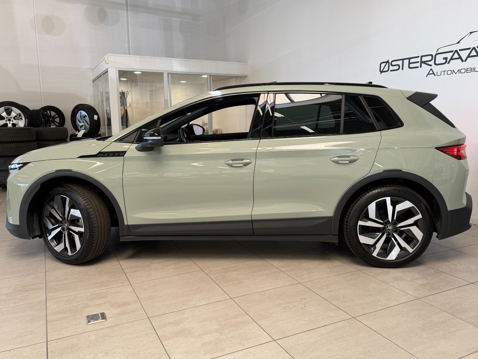 Grøn Skoda Elroq fra 2026