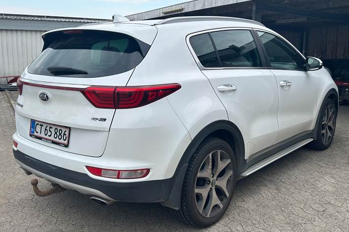 Hvid Kia Sportage fra 2016