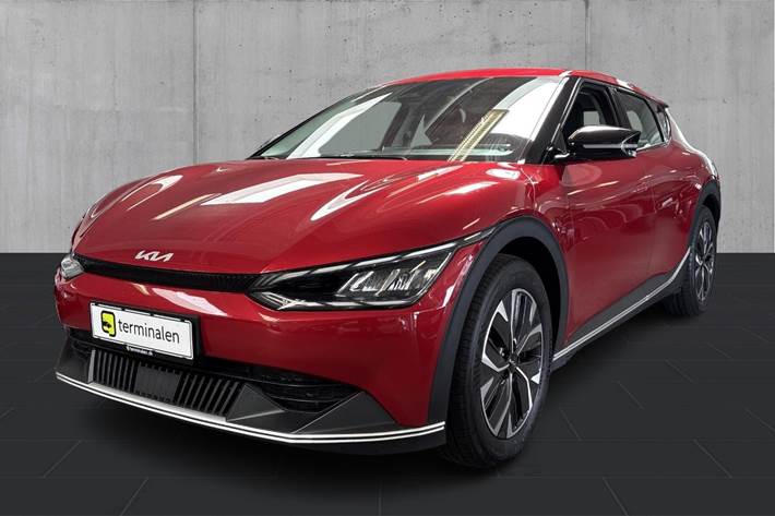 Rød Kia EV6 fra 2023